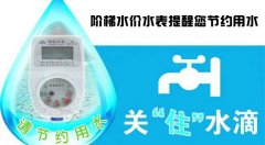 节约用水推荐阶梯水价型智能水表
