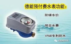 预付费水表可以实现自动阶梯水价吗?